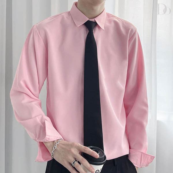 ピンク+ネクタイ
