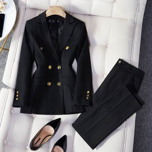ブラック/スーツ+スラックス